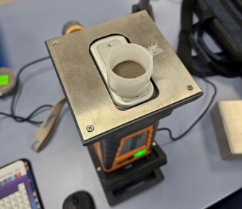 Анализ цинковых порошков портативным энергодисперсионным спектрометром Jingpu MX-2А