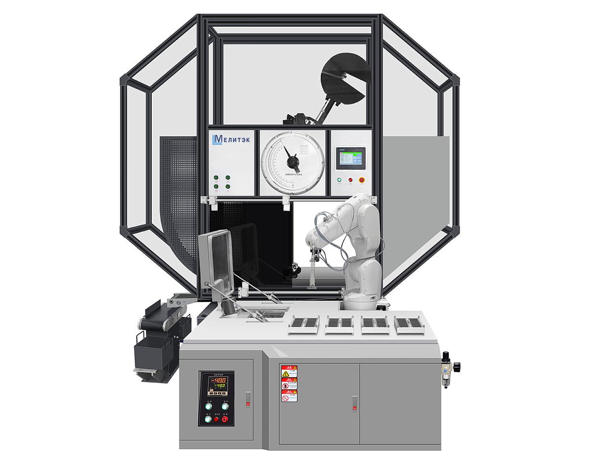Роботизированный маятниковый копер для испытания на ударный изгиб серии КЭМ-450 от компании «Мелитэк»   