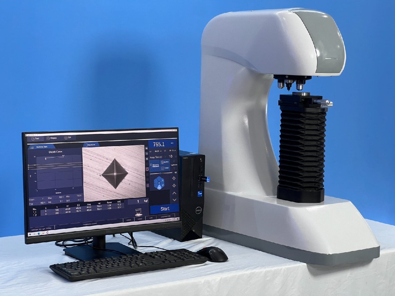 Твердомер Виккерса и Бринелля Melytec Auto Vicky 625