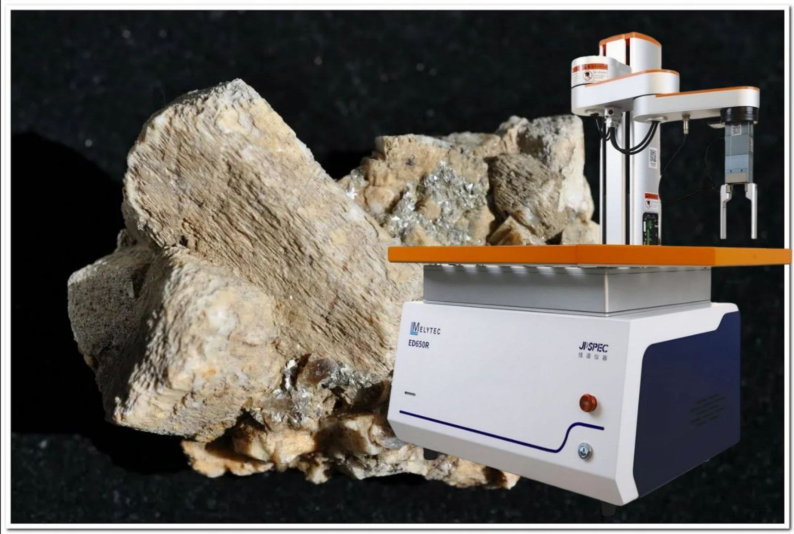 Элементный анализ полевых шпатов с применением спектрометра Melytec ED650R