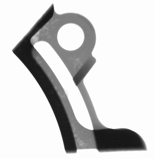 DR изображения исследованной детали