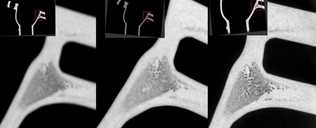виртуальное увеличение разрешения на литой детали