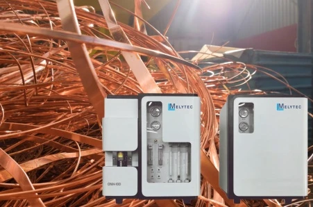 Анализатор ONH-100 от компании Melytec для определения азота, кислорода, водорода в меди