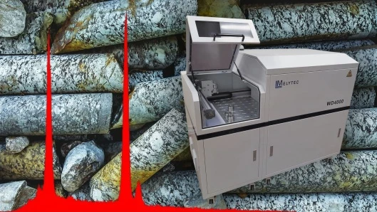 Высокопроизводительный рентгенофлуоресцентный спектрометр MELYTEC WD4000 для исследования нефтяных кернов
