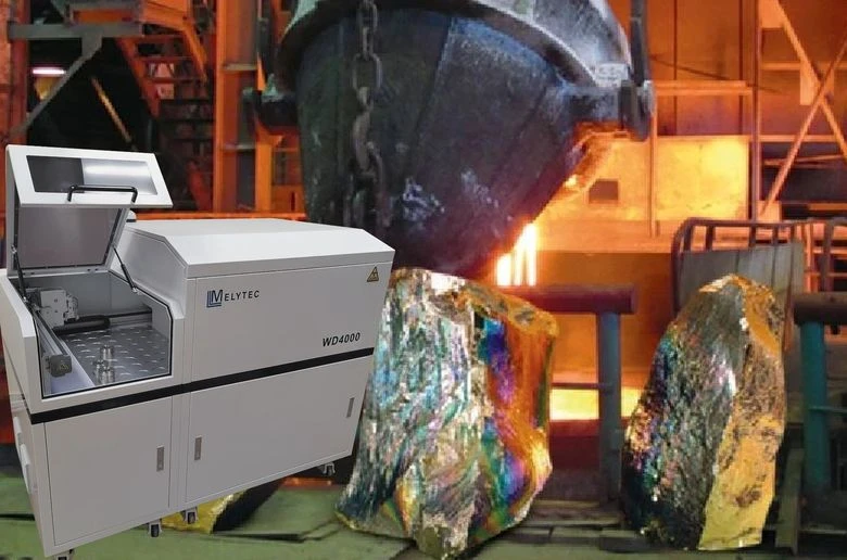 Анализ ферросплавов с помощью спектрометра MELYTEC WD4000