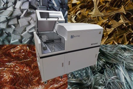 Надежный спектрометр Melytec WD4000 в работе с бронзами, латунными сплавами и алюминием